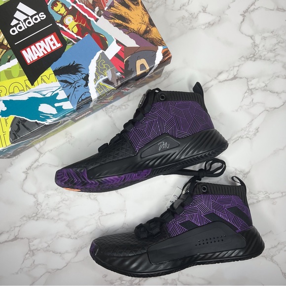 Adidas Dame 5 J x Marvel Black Panther 🦹🏾‍♂️ - Picture 8 of 15